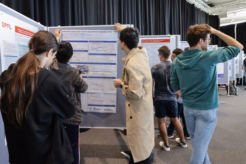 Session posters et présentations lors de la "PHYSICS DAY 2023"