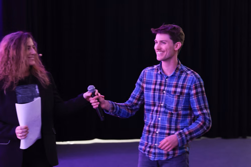 The 14 PhD Students finalists of the competition My Thesis in 180 seconds (MT180)  present their research in simple, straightforward terms in 3 minutes exactly, in English or in French, using humour, metaphores and examples.
