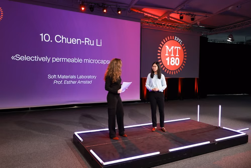 The 14 PhD Students finalists of the competition My Thesis in 180 seconds (MT180)  present their research in simple, straightforward terms in 3 minutes exactly, in English or in French, using humour, metaphores and examples