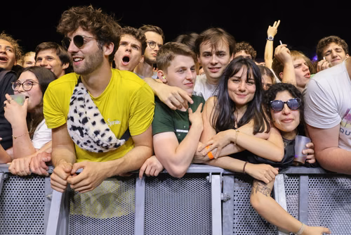 For the 40th year, EPFL campus morph into a humongous music festival!