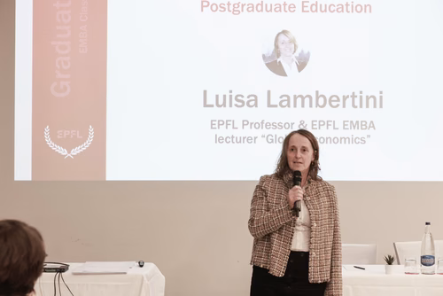 EMBA-EPFL graduation ceremony 