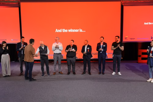 13th edition of the Startup Champions Seed Night 2024 at the Rolex Forum at EPFL.
