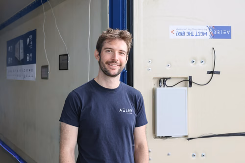 Le conteneur en composite d’AELER, une start-up de l’EPFL, assure un transport optimisé à tous les points de vue : place, suivi, isolation et solidité ainsi qu’une diminution des émissions de CO2.
