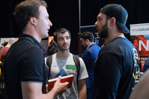 12th edition of the Startup Champions Seed Night 2023 at the Rolex Forum at EPFL