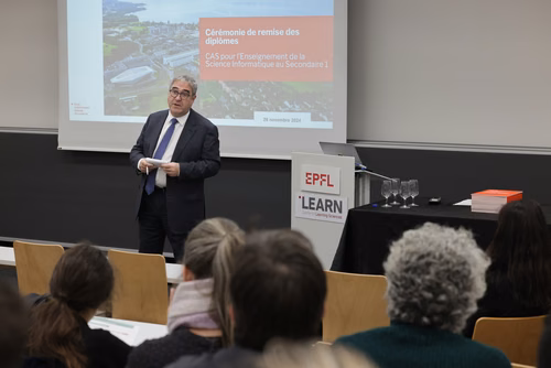 LEARN - remise des certificats du CAS ESIS  2024