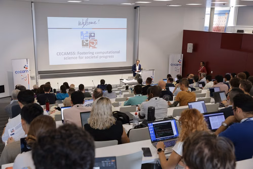 "Fostering computational science for societal progress" 55th birthday CECAM