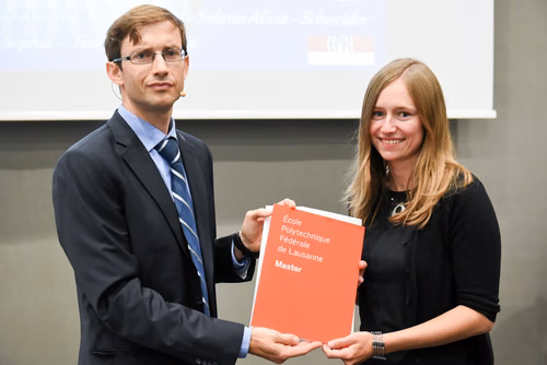 Remise des masters Chimie et génie chimique, le 1 octobre 2016