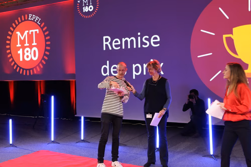 6ème édition du concours “Ma thèse en 180 secondes” à l’EPFL