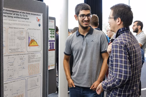 Session posters et présentations lors de la "PHYSICS DAY 2023"