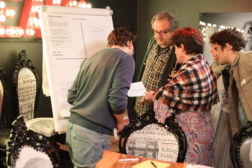 Atelier collaboratif sur la représentation et la compréhension des données, organisé dans le cadre de la journée suisse du digital.