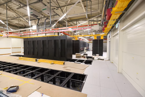 Chantier Centrale de Chauffe-Data Center