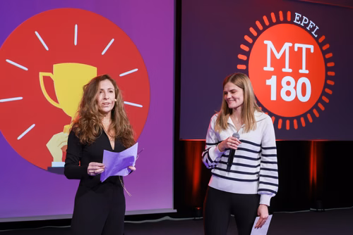 The 14 PhD Students finalists of the competition My Thesis in 180 seconds (MT180)  present their research in simple, straightforward terms in 3 minutes exactly, in English or in French, using humour, metaphores and examples.