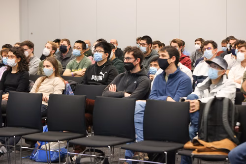 The Conference on Neural Information Processing Systems (NeurIPS) is the main machine learning conference.