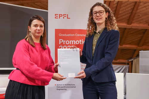 Remise de Diplômes Bachelor EPFL 2025 à la section de Génie Civil 