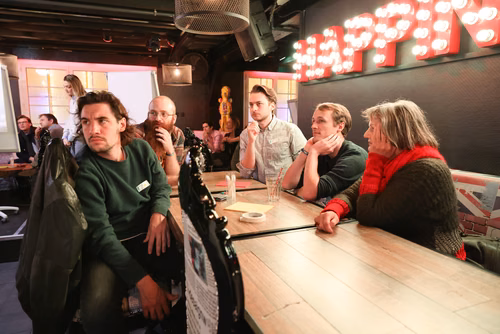 Atelier collaboratif sur la représentation et la compréhension des données, organisé dans le cadre de la journée suisse du digital.