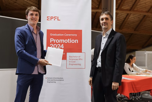 Remise des Bachelors Génie Civil