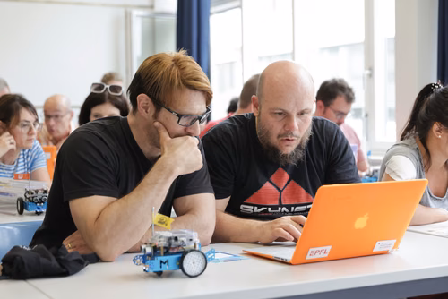 Le Meet up national annuel du Coding club des filles sur le campus de l’EPFL