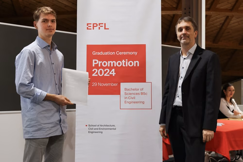 Remise des Bachelors Génie Civil
