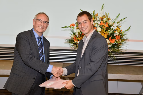 Remise des masters en Ingénierie de l'environnement, le 1 octobre 2016