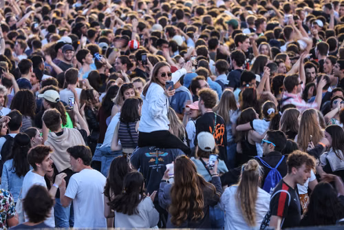 For the 40th year, EPFL campus morph into a humongous music festival!