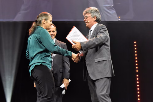 Official ceremony at the Magistral day, october 1, 2016