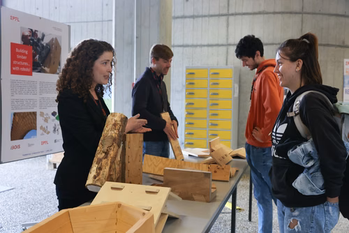 Journée de sensibilisation aux Sciences à Thoune. Organisé par le service de promotion des études
