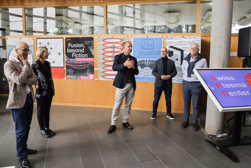 As part of Fusion Week, a global celebration of fusion energy, the Swiss Plasma Center and the Laboratory for Experimental Museology (eM+) are pleased to welcome you to their immersive exhibition: Fusion, beyond Fiction: a journey into the future of energy. 