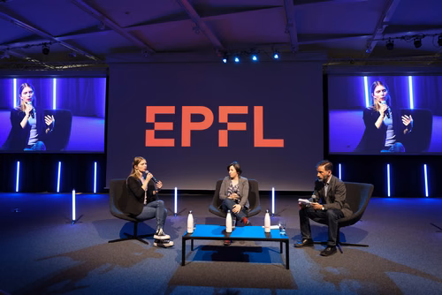 Former US army intelligence analyst, Chelsea Manning and EPFL Professor Carmela Troncoso,  in conversation at EPFL’s Rolex Learning Center next  for an exclusive, live discussion, open to the public and streamed, on privacy and data security for the public good.