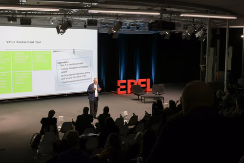 Campus Lecture intitulée "Gestion de portefeuille d'innovation"