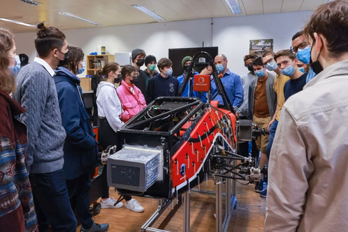 Visite des sections