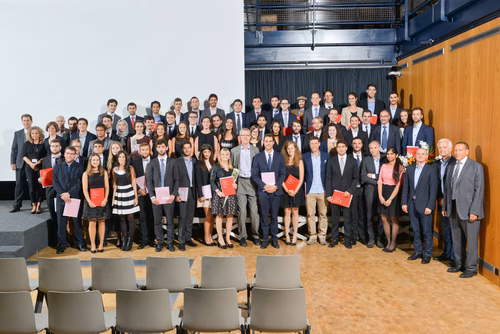 Remise des masters en Ingénierie civile, le 1 octobre 2016