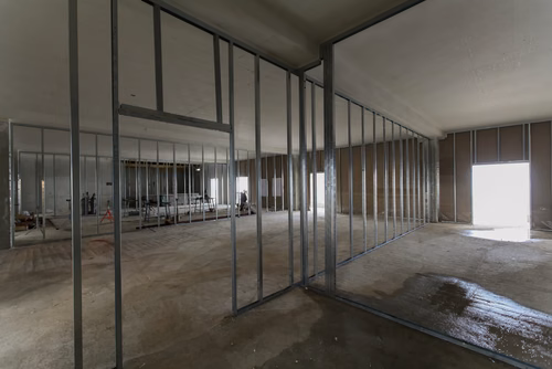 Chantier halles mécaniques