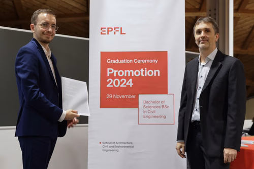Remise des Bachelors Génie Civil