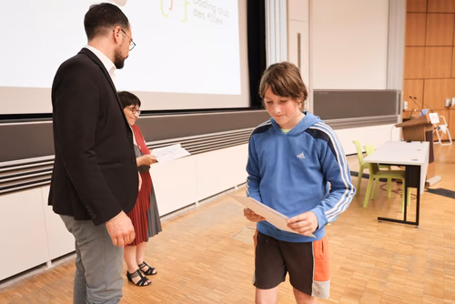 Remises des attestations pour les enfants du Jura 2022