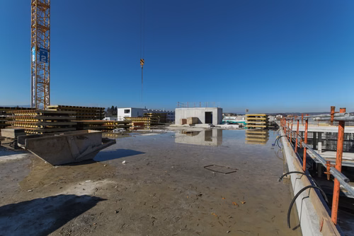 Chantier halles mécaniques