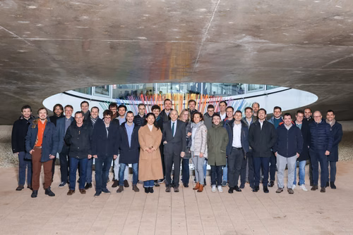 Introduction by Dean Katrin Beyer and Prof. Stephen Foster (President of the International Federation for Structural Concrete, fib). Lecture by Prof. Aurelio Muttoni, conclusion by Prof. Andreas Mortensen (EPFL Associate Vice President for Research).