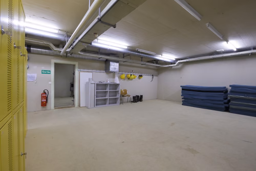 Parking Esplanade, Abris PC, déchèterie
