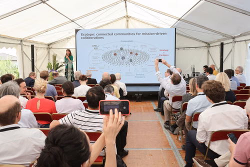 Passé, présent et futur : revivez l’évolution de l’EPFL Innovation Park vers le succès et découvrez notre vision de l’innovation pour les 30 prochaines années.
