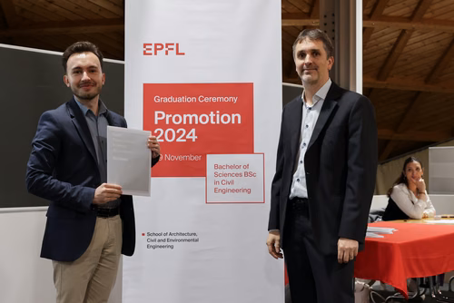 Remise des Bachelors Génie Civil