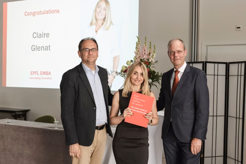 Remise des diplômes EMBA-EPFL
