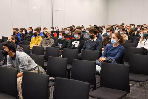 Journées des gymnasiens accueil et stands 