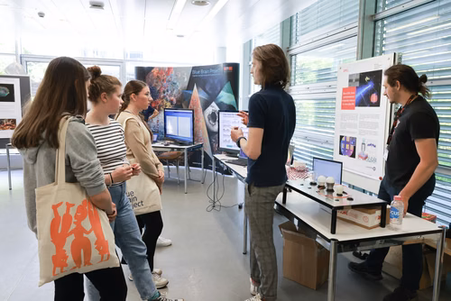 Journée de sensibilisation aux Sciences à Soleure. Organisé par le service de promotion des études 