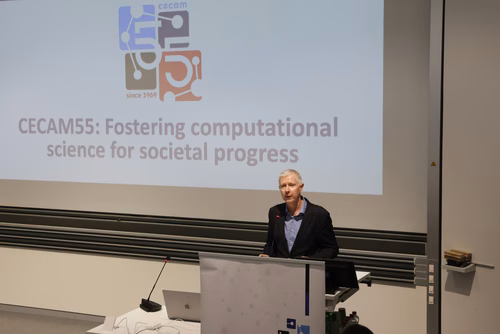 "Fostering computational science for societal progress" 55th birthday CECAM