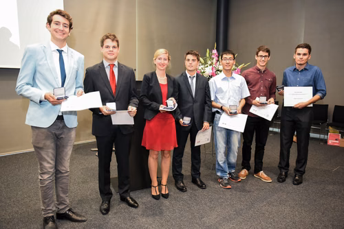 Remise des masters Chimie et génie chimique, le 1 octobre 2016