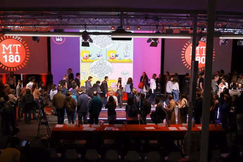 The 14 PhD Students finalists of the competition My Thesis in 180 seconds (MT180)  present their research in simple, straightforward terms in 3 minutes exactly, in English or in French, using humour, metaphores and examples.