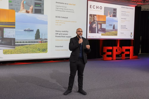13th edition of the Startup Champions Seed Night 2024 at the Rolex Forum at EPFL.