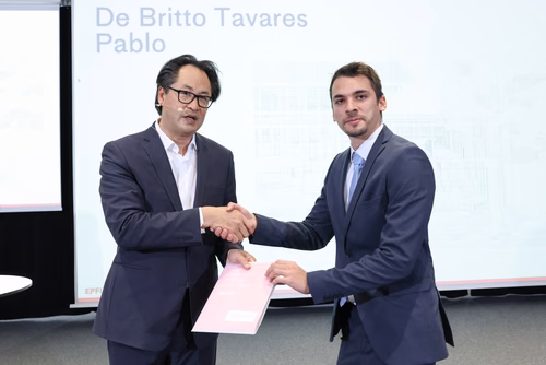 Remise des masters en Architecture 