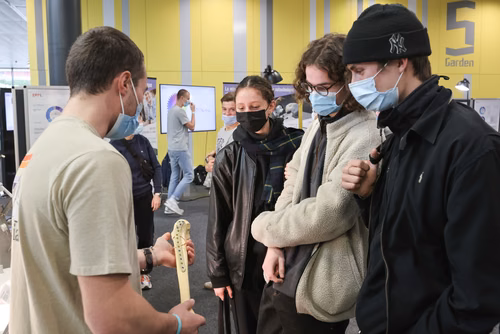 Journée des Gymnasiens accueil et stands 