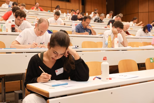 The championship of mathematical and logical games is a popular and school competition organised every year in Europe and beyond. Mathematics aficionados of all ages from about twelve countries participate in this competition. The international final, traditionally taking place in Paris, will find its way to Lausanne (EPFL) this year. The FSJM (Swiss Federation of Mathematical Games) has been organising the Swiss part of this championship for now more than 30 years. Final at EPFL Campus