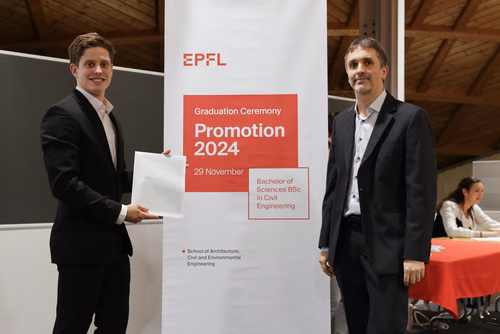 Remise des Bachelors Génie Civil